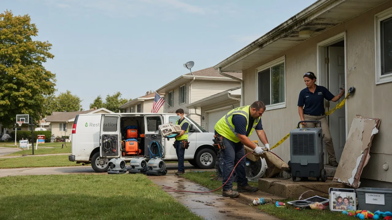 Water Damage Restoration in Dane, WI near me